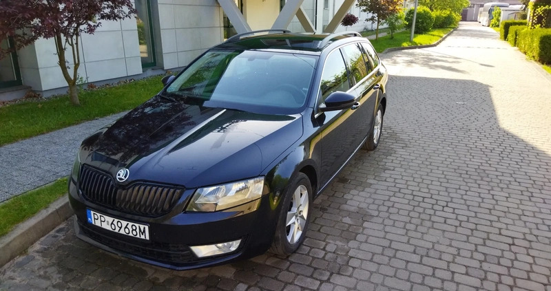 Skoda Octavia cena 37000 przebieg: 214800, rok produkcji 2015 z Wyrzysk małe 154